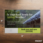 Spring Roof Inspection Postcard Front