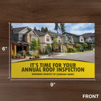 Annual Roof Inspection Reminder Front