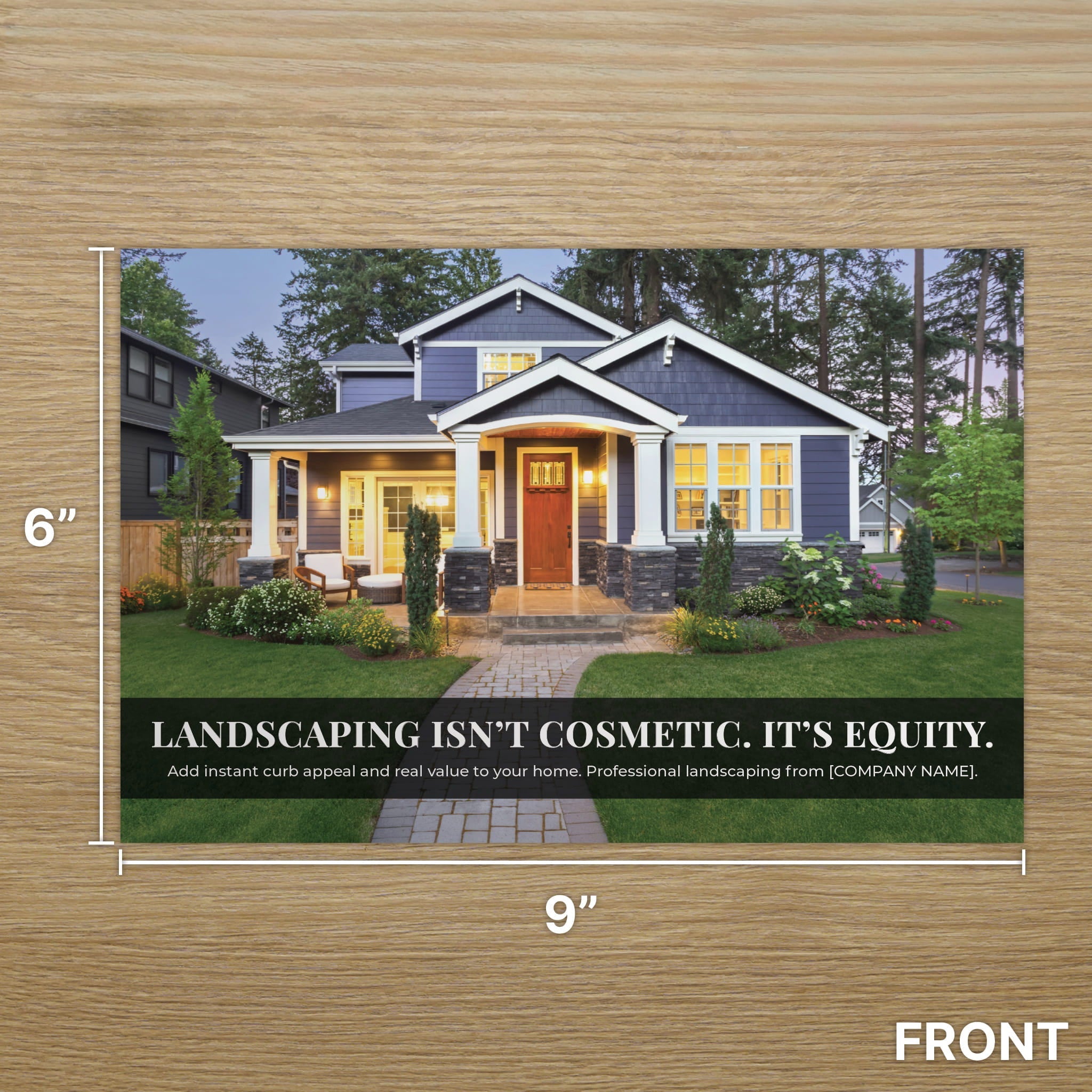 Curb Appeal Postcard Front - PostcardGo