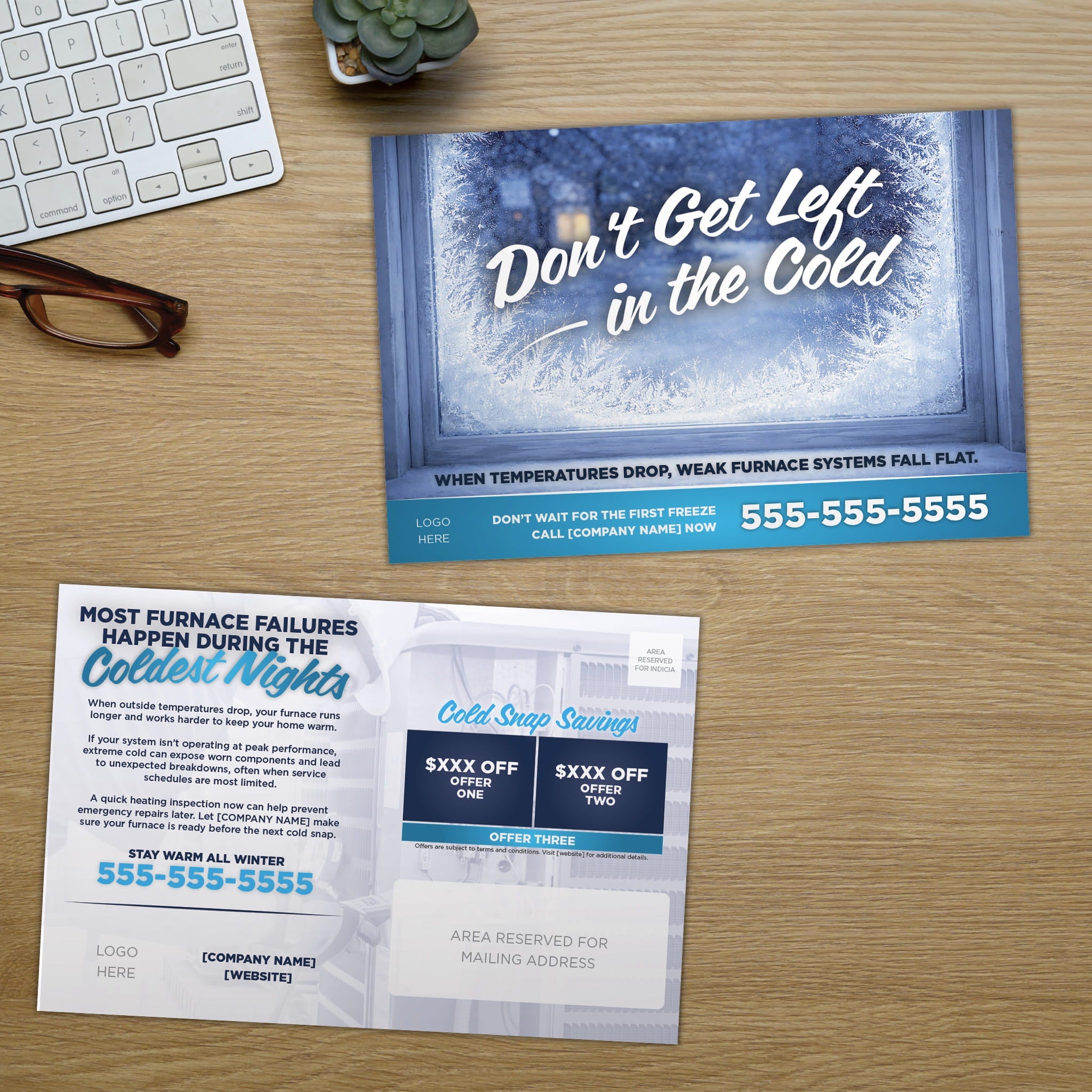 Don't Get Left in the Cold Postcard - PostcardGo