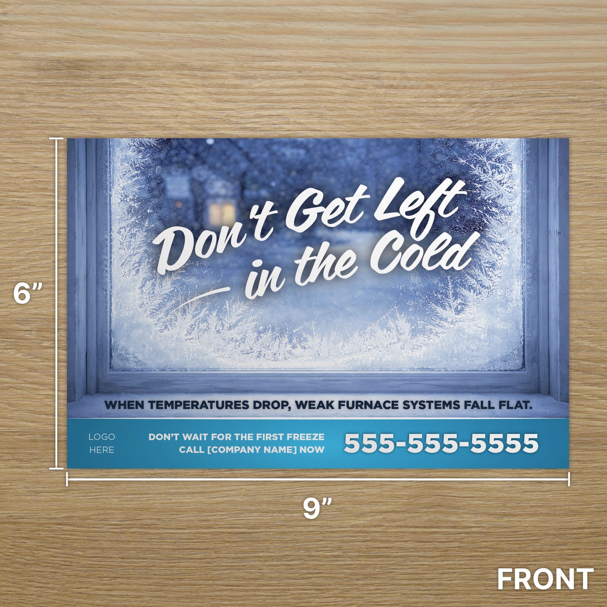 Don't Get Left in the Cold Postcard - PostcardGo