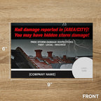 Hail Damage Postcard - PostcardGo