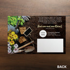 Landscaping Offer Postcard - Back