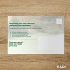 No Hassle Landscaping Postcard - Back