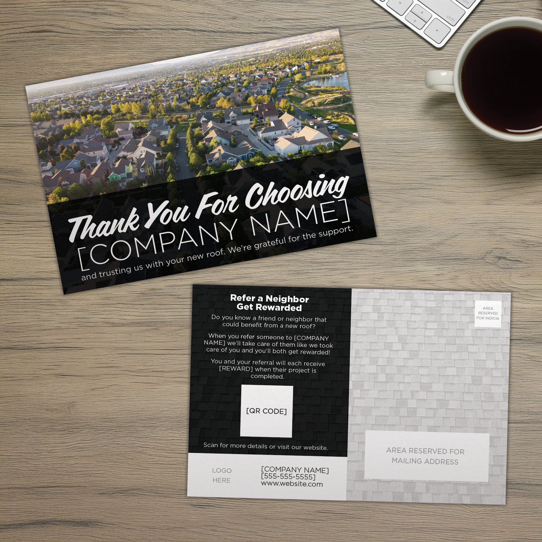Post - Service Thank You Postcard - PostcardGo